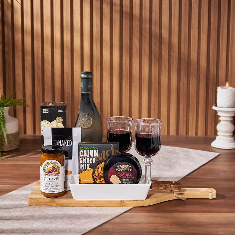 Delightful Wine & Treat Gift Set