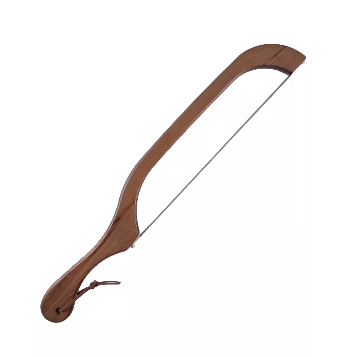 **Left Handed** Bread & Bagel Slicer – Walnut Finish: