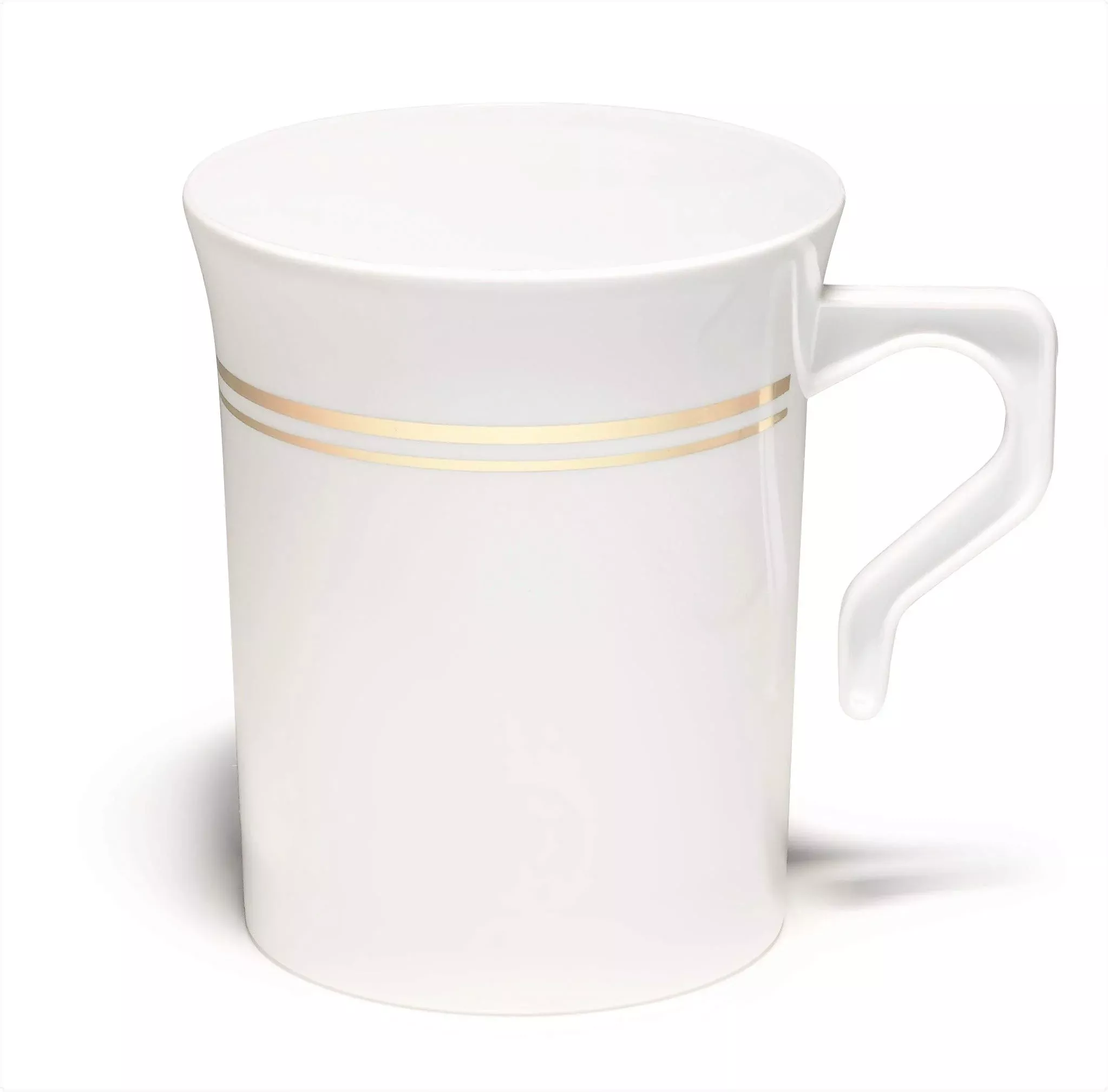 ' Occasions '' 40 Mugs Pack, Heavyweight Disposable Wedding Party Plastic 8 Oz Coffee Mugs/Tea Cups/Cappuccino Cups/Espresso Cu