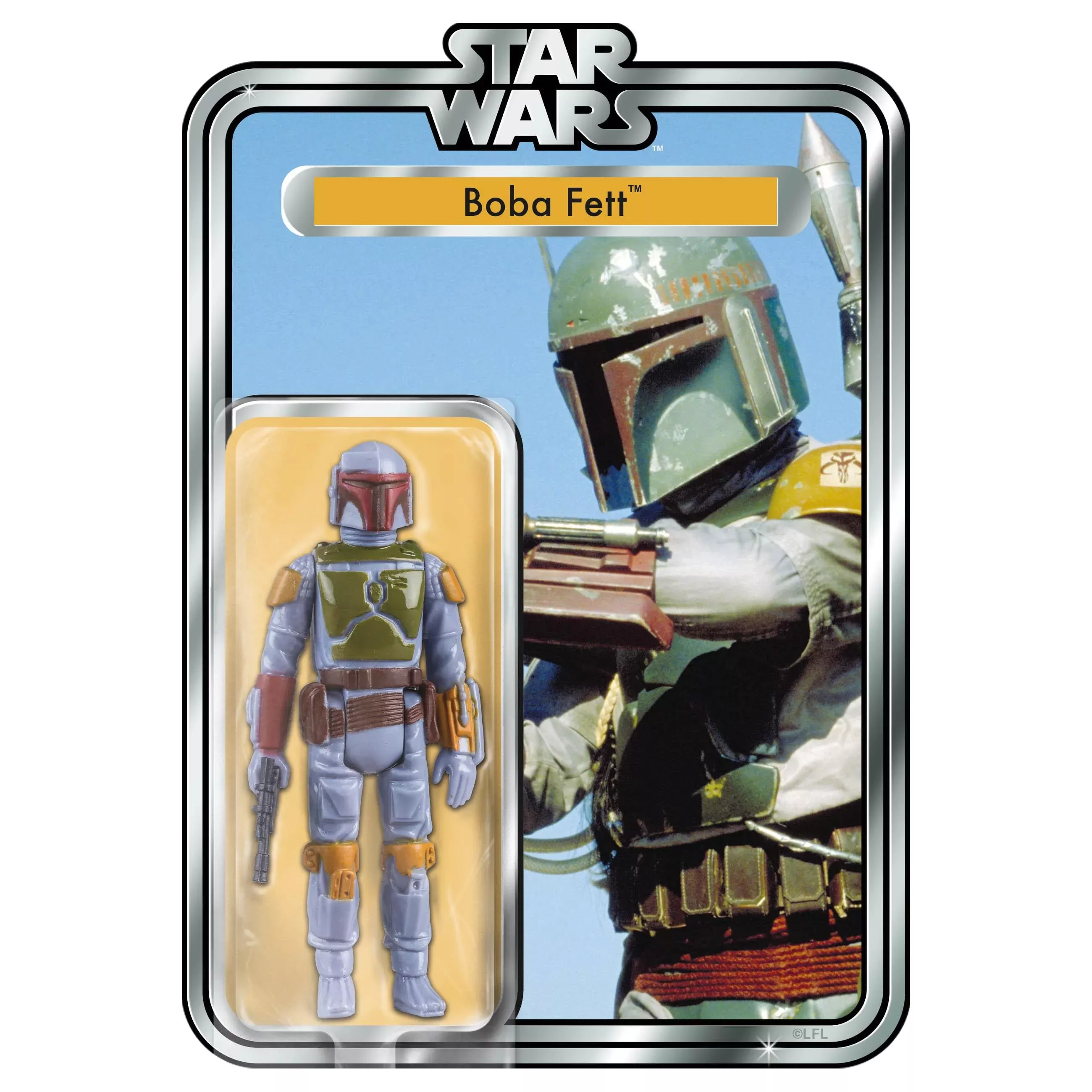 Star Wars Boba Fett Action Figure Mega Funky Chunky MagnetToynk Exclusive